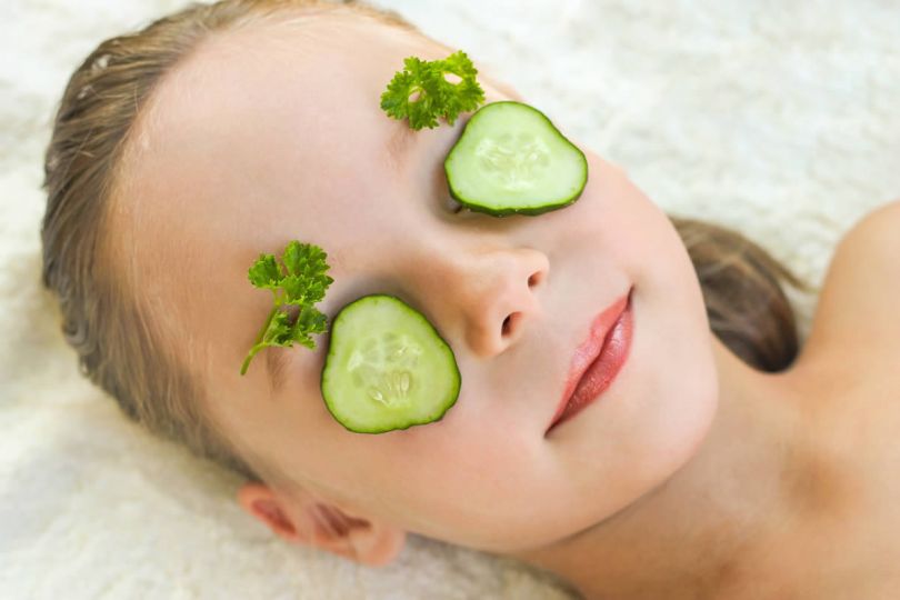 Wir bieten eigene Beauty-Behandlungen für Kinder und Teenager