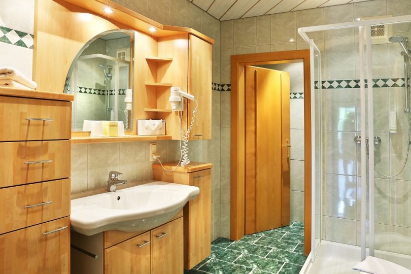 Badezimmer Bergfrieden