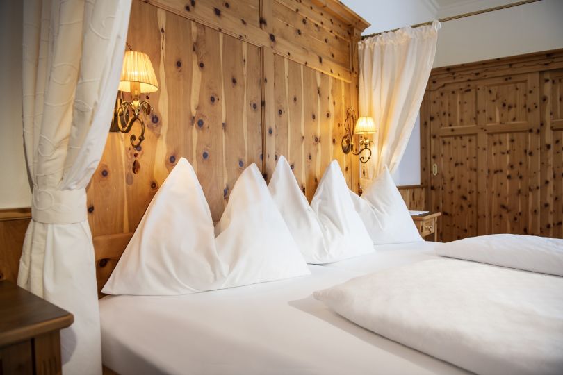 Himmelbett in der Wellness Suite
